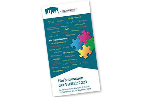 Flyer Herbstwochen der Vielfalt 2023