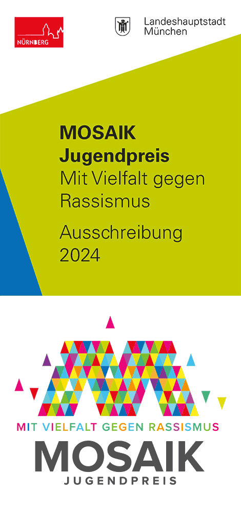 Flyer Mosaik Jugendpreis 2024