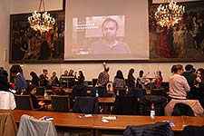 Wahlinformationsveranstaltung von MORGEN e.V., Migrationsbeirat, GOROD und dem städtischen Wahlamt am 16. November 2022 im Neuen Rathaus.