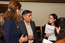 Wahlinformationsveranstaltung von MORGEN e.V., Migrationsbeirat, GOROD und dem städtischen Wahlamt am 16. November 2022 im Neuen Rathaus.